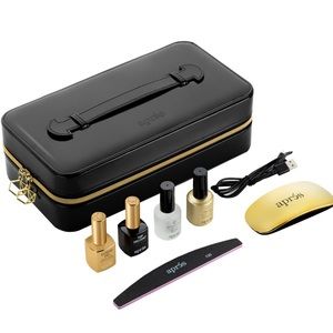 Brand new! Never used! Gel x nail kit and tips (almond shape)